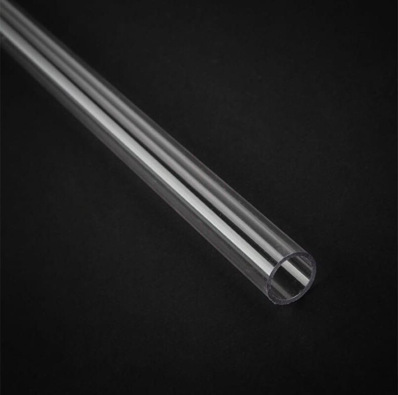 Bitspower None Chamfer PETG Link Tube 12/10mm, Transparent 100cm