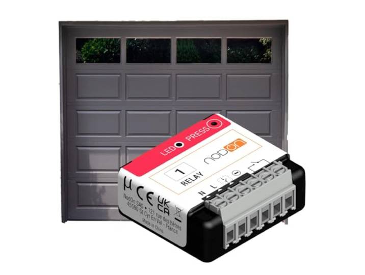 Nodon Zigbee 3.0 Module Multifonction - 1 Canal Contact Sec Zigbee Module Zero Crossing - Installation Possible au Tableau Élec.- Compatible Home Assistant\, Alexa\, SmartThings\, Jeedom