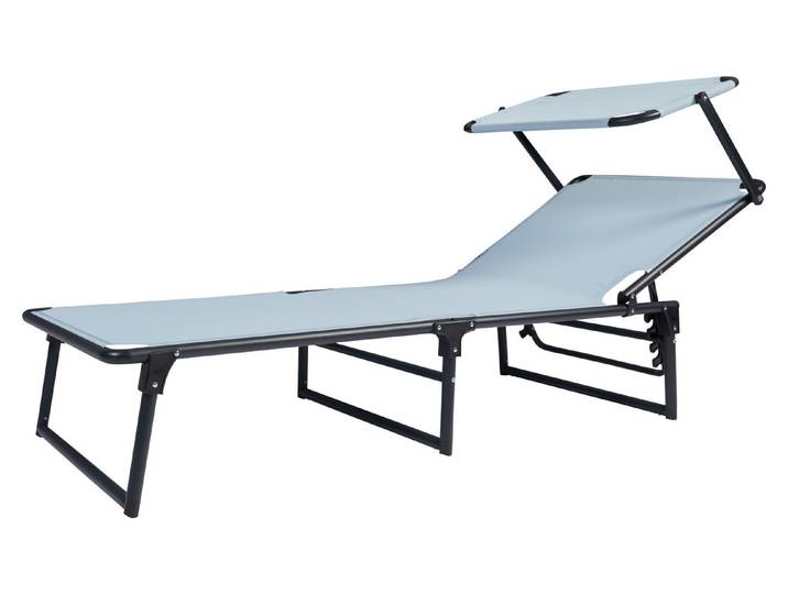 Home and More Liege mit Sonnenschutz Hawaii 61 × 188 cm