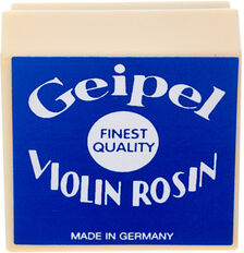 Geipel Violin Rosin Clear transparent