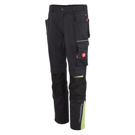 Magni H-Bundhose Performance schwarz/lime Gr. 54 FORTIS (54) (4063726019295)