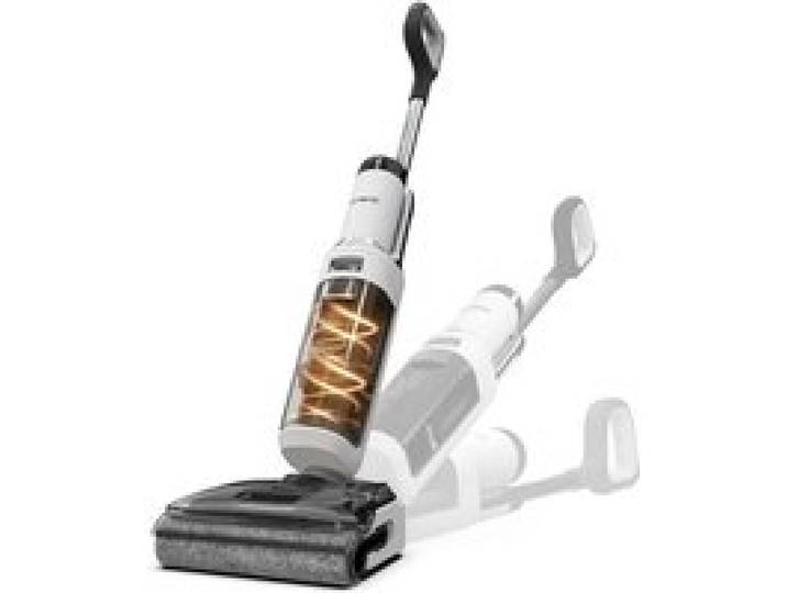 Tineco Floor One Stretch S6 aspirateur laveur sec et humide plat 180° 13 cm 40 min