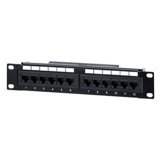 equip Patch Panel RJ-45 X 12 (208015)