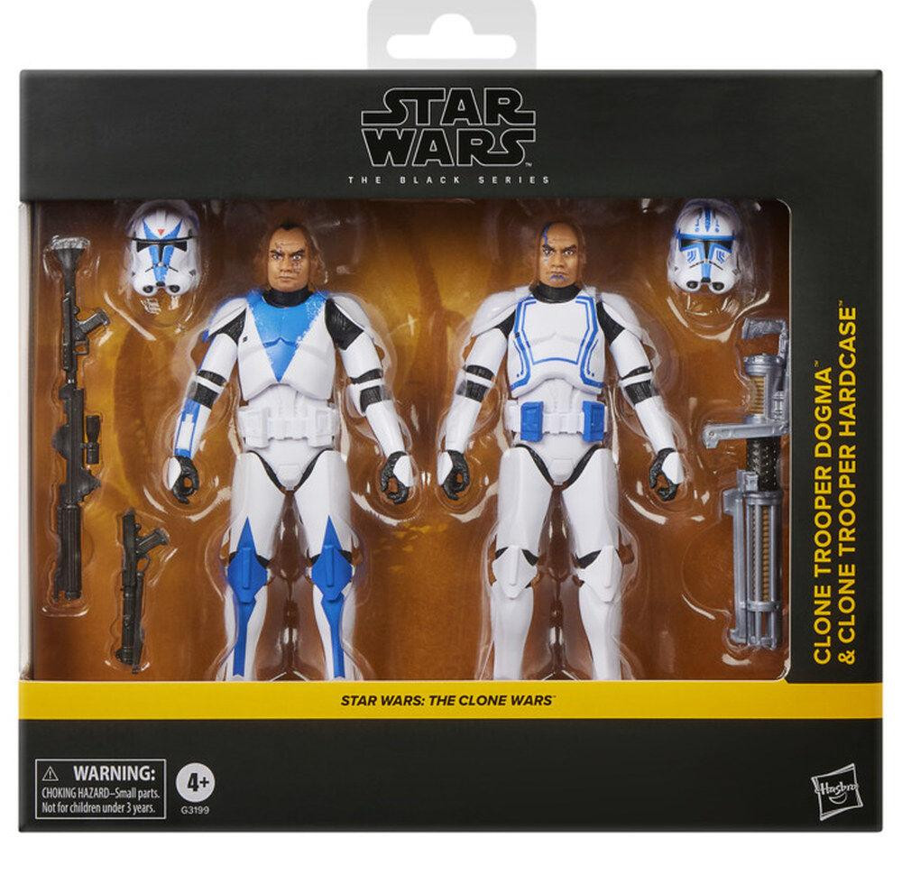 Hasbro Star Wars The Clone Wars Clone Trooper figuren Dogma en Hardcase, set van 2, 15 cm