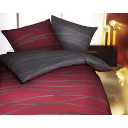 Kaeppel Mako-Satin Bettwäsche Motion 584/642 200x200 cm / 80x80 cm
