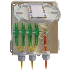 Tecline Hausanschlussbox (APL) für FTTX-Anwendungen (Spleissbox), Zubehör Netzwerk