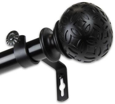 InStyleDesign Odette 1 inch Diameter Adjustable Curtain Rod