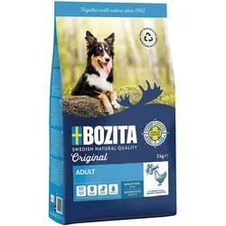 BOZITA Original Adult 3 kg Trockenfutter für Hunde