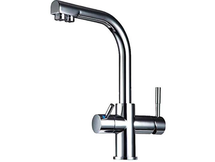purway® 3 Wege Wasserhahn LED DELTA Küchenarmatur Küche Osmoseanlage Ergänzung zu Umkehrosmoseanlage Ersatz für 1 Wege Wasserhahn