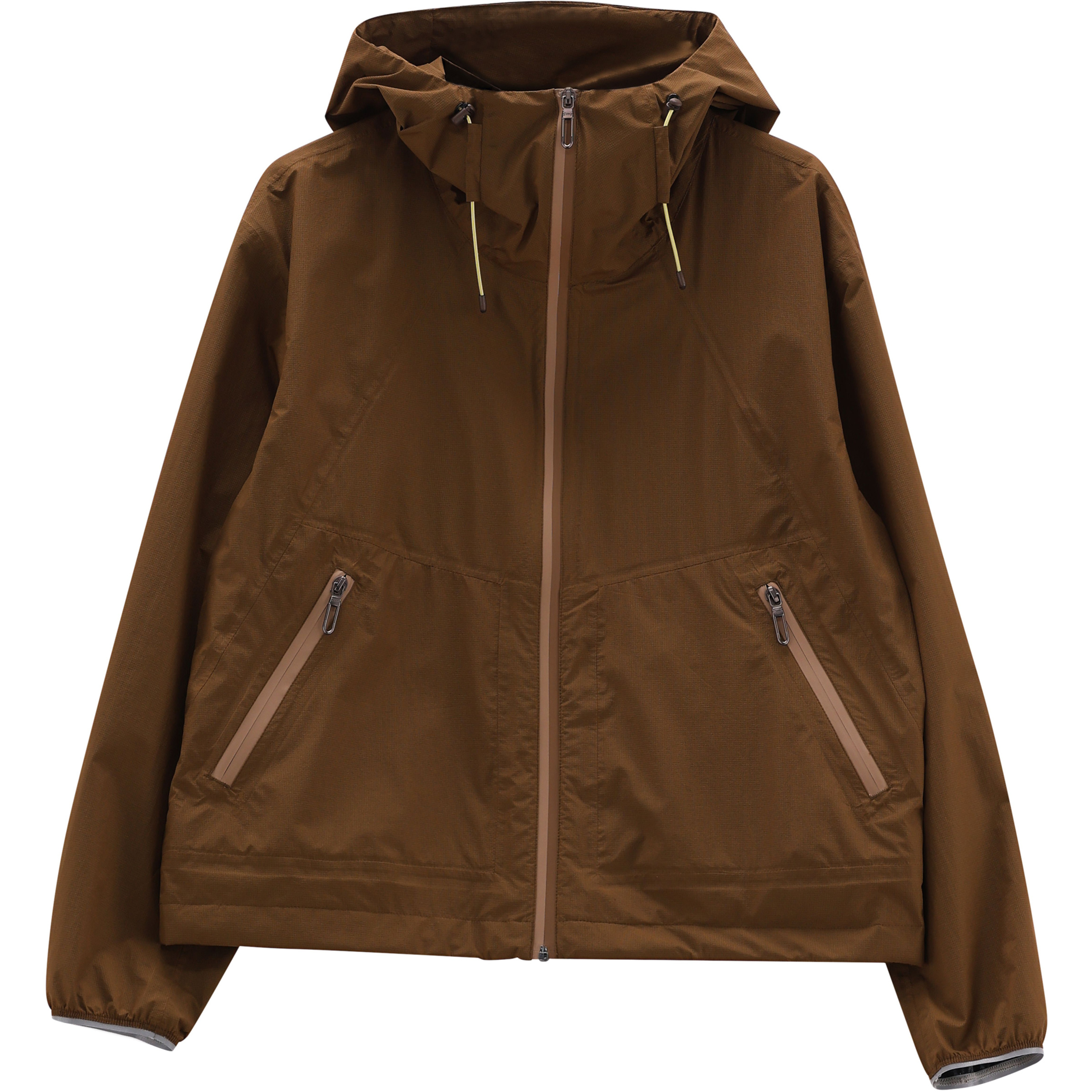 CMP Damen Regenjacke braun Größe S Trekking Klein verpackbar