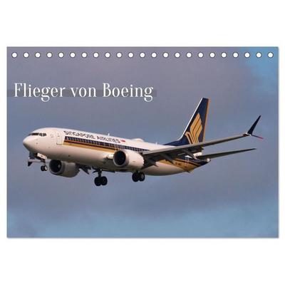 Flieger von Boeing (Tischkalender 2027 DIN A5 quer), CALVENDO Monatskalender