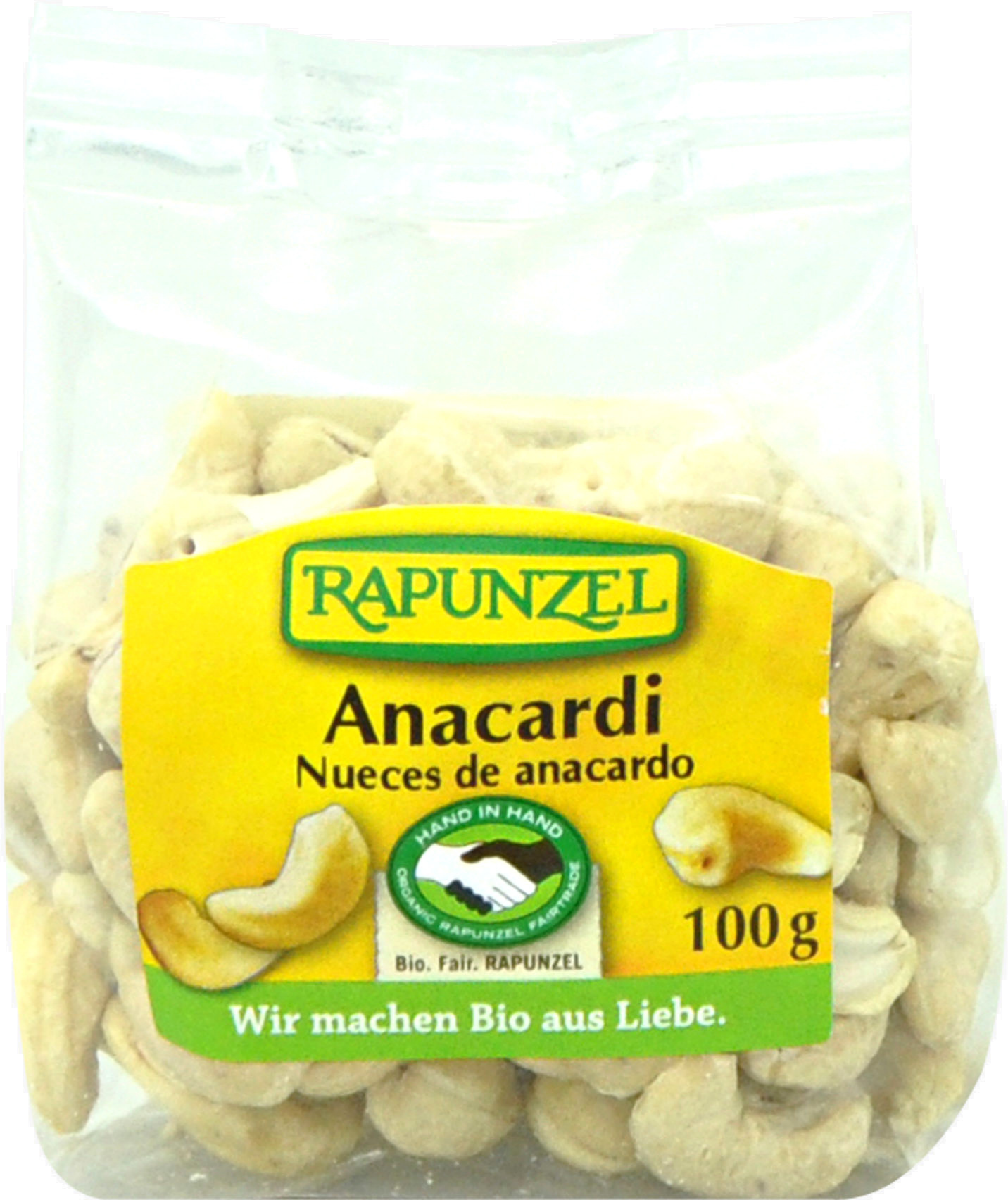 RAPUNZEL Anacardi 100 Grammi 