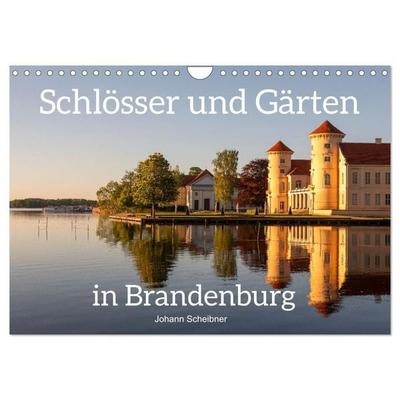 Schlösser und Gärten in Brandenburg (Wandkalender 2027 DIN A4 quer), CALVENDO Monatskalender