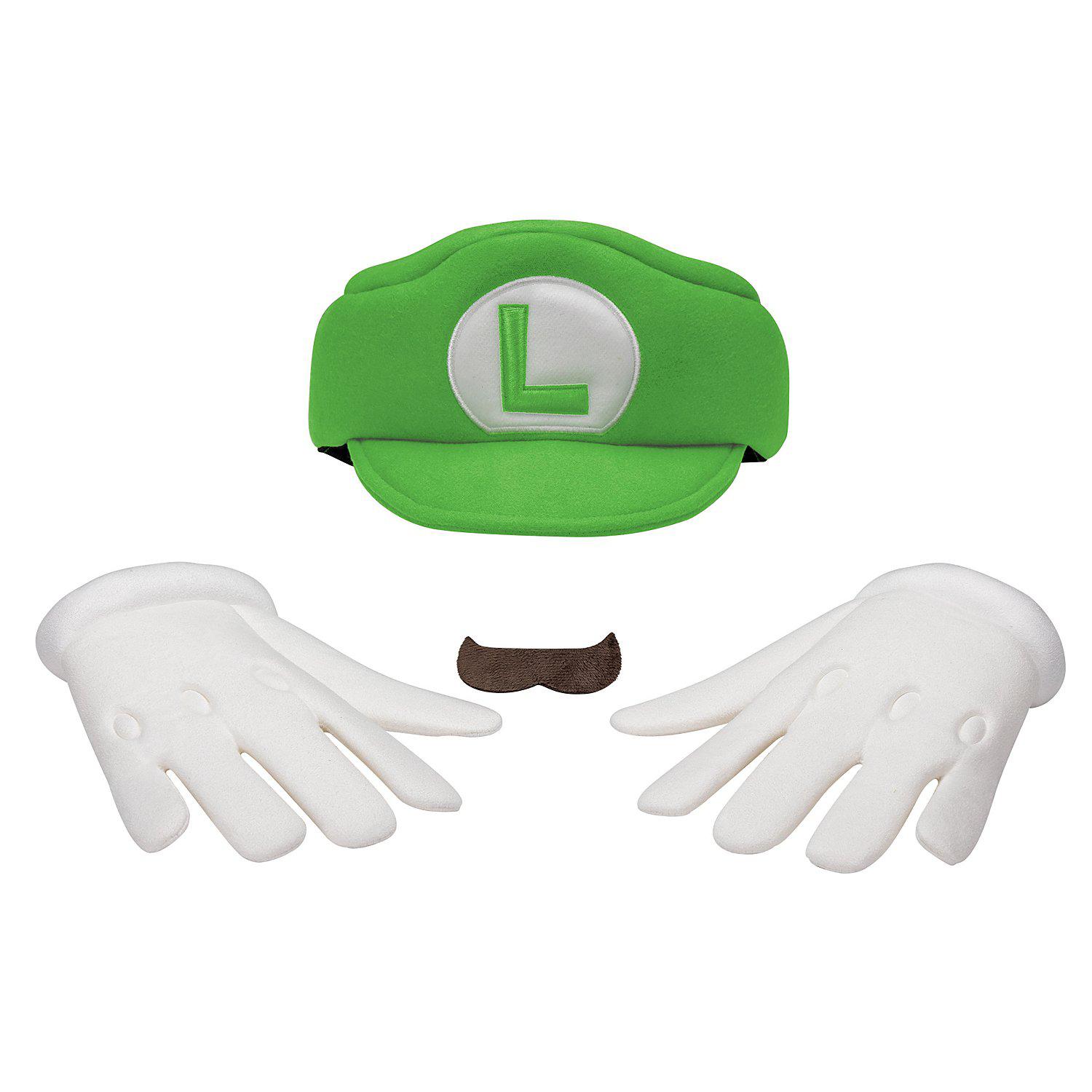 SUPER MARIO Set "Luigi", 4-teilig