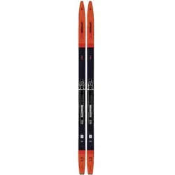 ATOMIC Kinder Langlauf Ski PRO C1 GRIP JR + PLK ACS, Größe 160 in Schwarz Schwarz