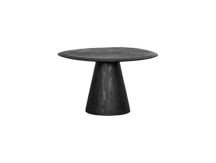 Massvier Design Couchtisch „Posture“ 70 x 59 cm Mangoholz Schwarz De Eekhoorn