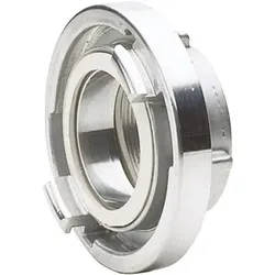 Norres, Rohrverbindungstechnik, Festkupplung Storz B Aluminium Innengewinde 2 ′′ Knaggenabstand 89 mm