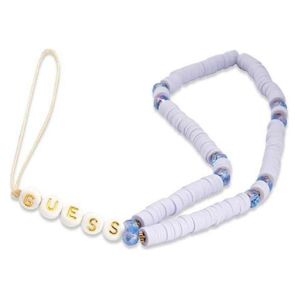 Guess zawieszka GUUSTPEARU Fone Strap liβ/Lilac Heishi Beads (GUE002045-0)