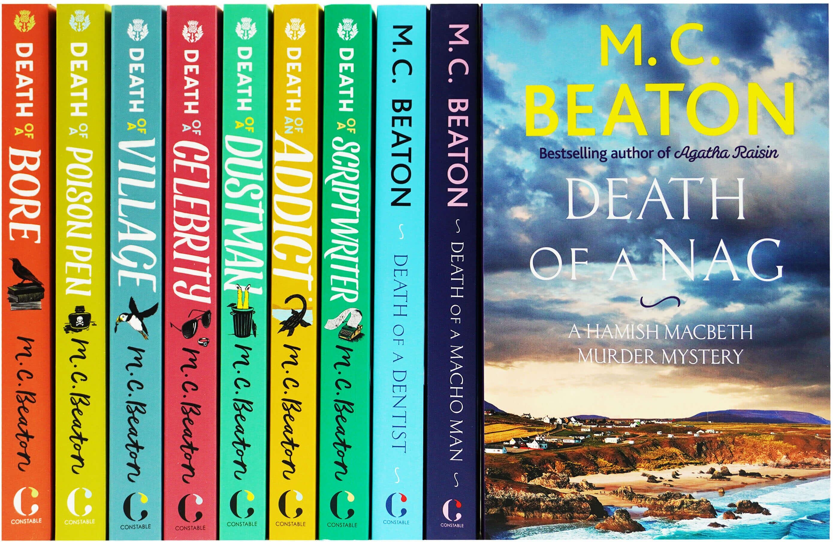Hamish Macbeth Mysteries Series by M.C. Beaton 10 Books Collection Set (Book 11-20) - Fiction - Paperback Constable