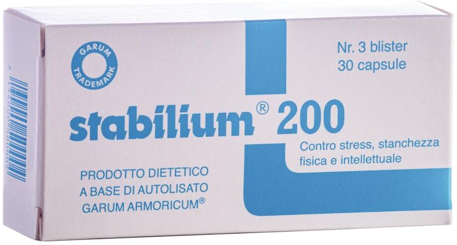 DOTT.C.CAGNOLA Srl Stabilium 200, 30 Capsule - Integratore per il Benessere Emotivo