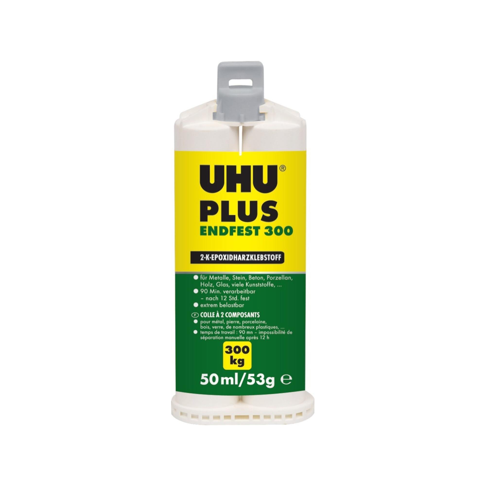 2Komponentenkleber 53g Kartusche UHU plus endfest 300 UHU (45735)