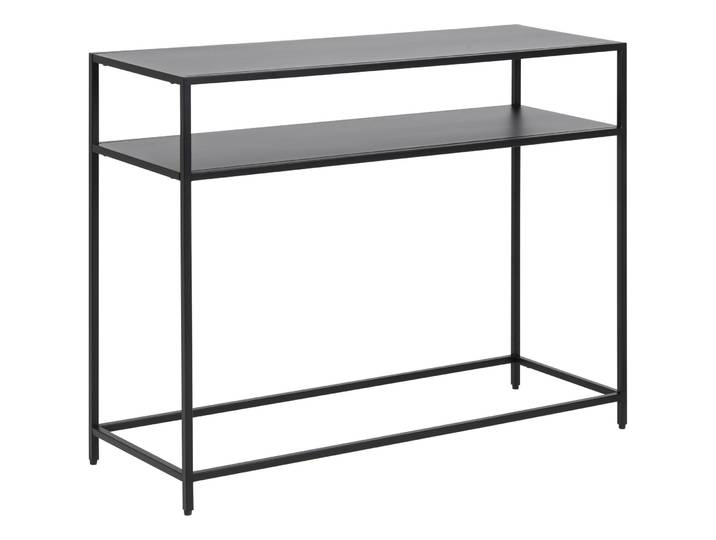 Konsole Newcastle schwarz Metall B 100 H 79 cm