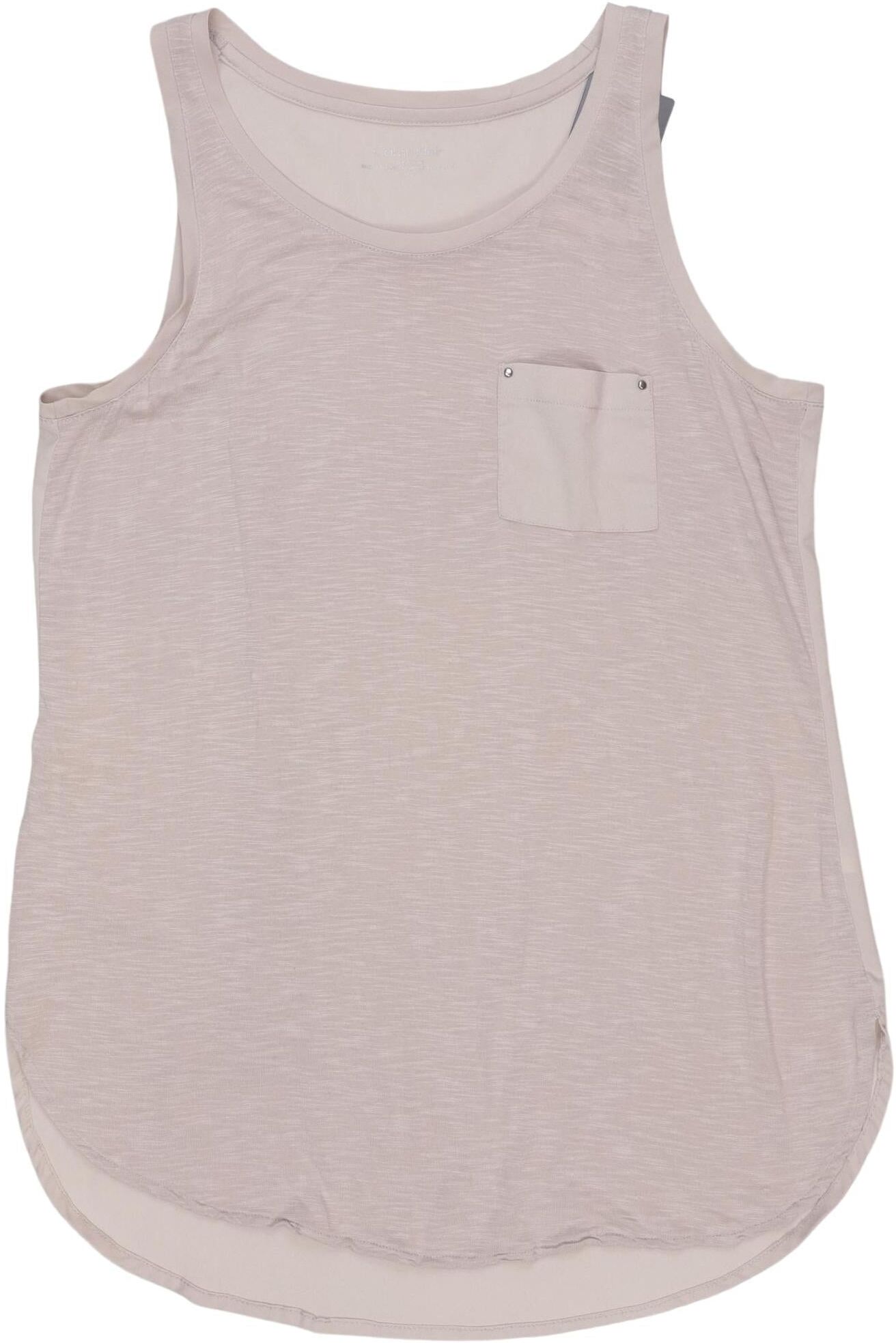 Calvin Klein Damen Top, Beige, Gr. S, Viskose - Second Hand