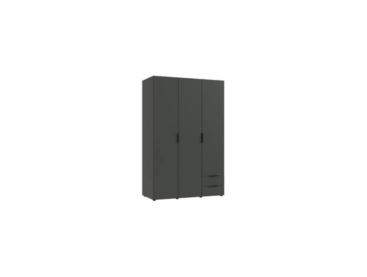 Kleiderschrank Modu graphit Holzwerkstoff B 120 cm