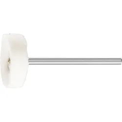 PFERD TOOLS Tuchring TR Flanell mit Schaft für Spiegelpolitur und Abglänzen mit Polierpaste - 44270229