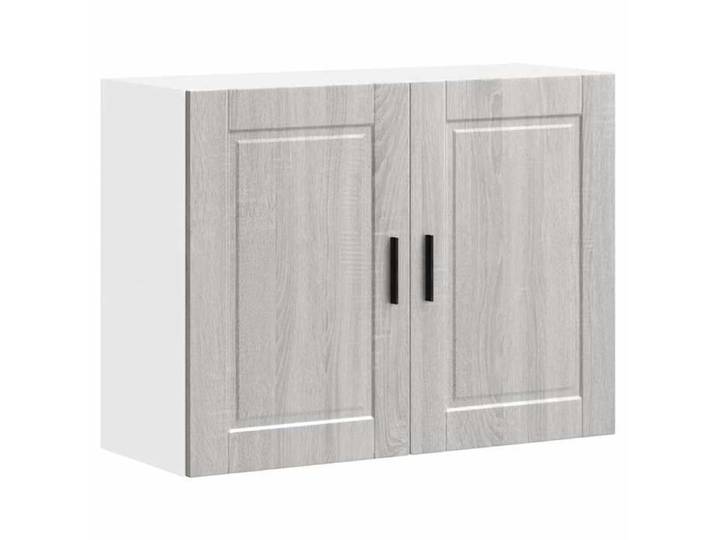 En solde  Armoire murale de cuisine moderne Placard/Cabinet suspendue Porto sonoma gris bois d'ingénierie A619