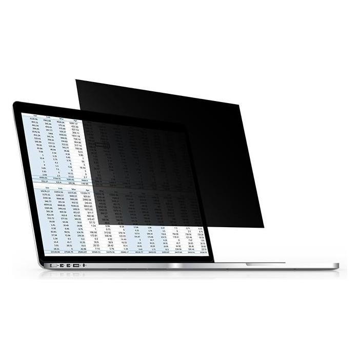 Qoltec 51052 - Notebook - Transparent - Privatsphäre - 16:9 - 39,6 cm (15.6 Zoll) - 345 (13.60", 16:9) (51052)