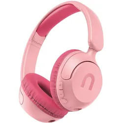 Niceboy Kiddie 2 pink / Kabellose Kinderkopfhörer / Bluetooth 6.0