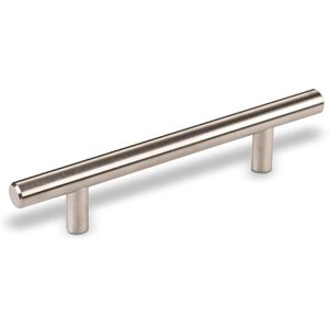 SO-TECH Möbelgriffe G6, silber, aus Edelstahl, 96 mm Lochabstand, Relinggriff, modern, 1 Stück