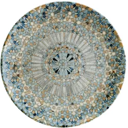 12 x Bonna Luca Mosaic Gourmet Teller flach 19cm