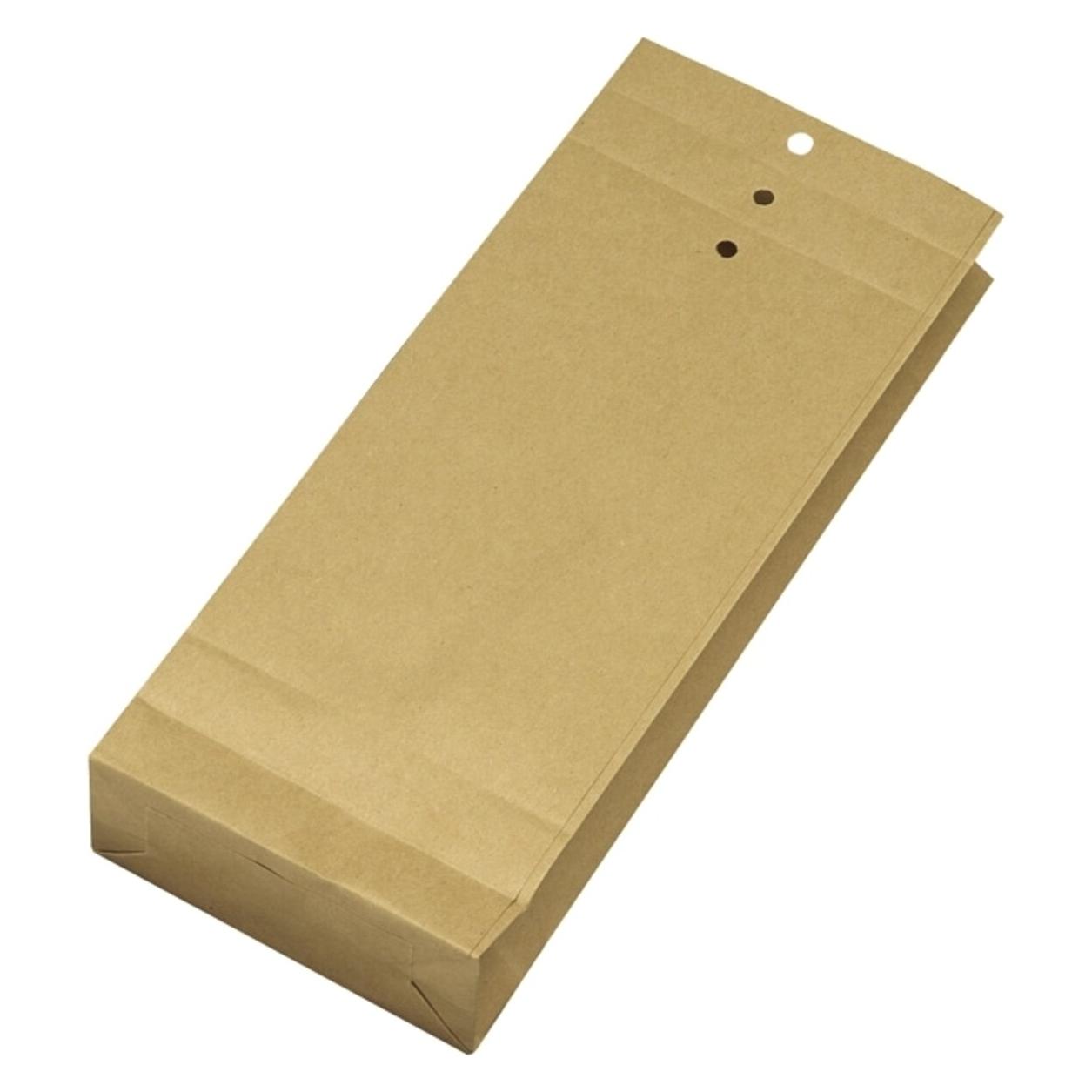 Flexipak Musterfaltenbeutel Kraftpapier braun (250 Stk.) (2FHMFB00001)
