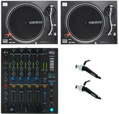 Reloop RMX-95 RP-7000 Concorde Bundle Noir profond métallique