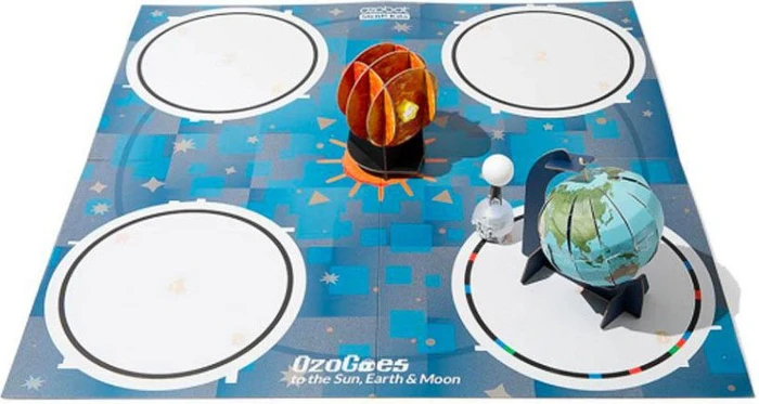 Ozobot STEAM-Set: Ozobot erforscht die Sonne, die Erde und den Mond