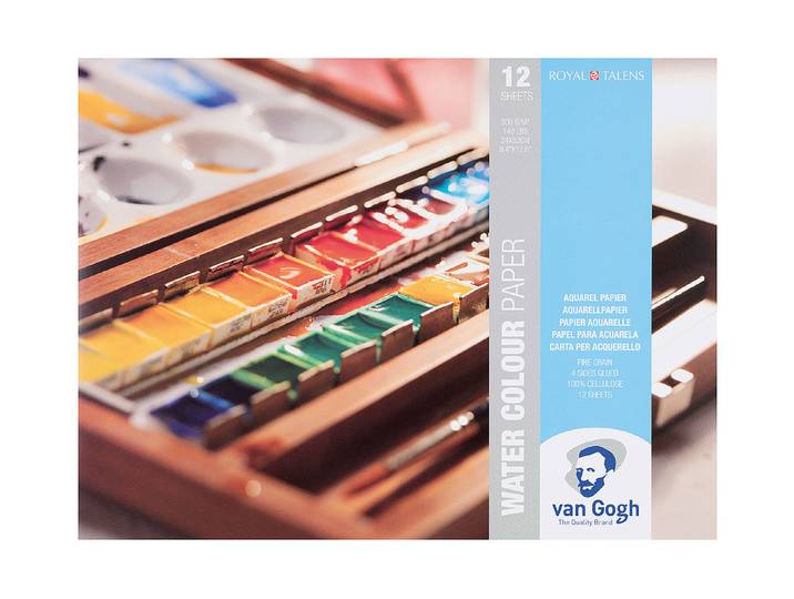 Van Gogh Aquarell-Block 24 × 3.2 cm 300 g