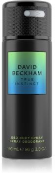 David Beckham True Instinct desodorizante refrescador em spray para homens 150 ml. True Instinct