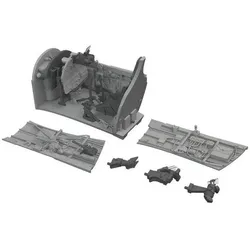 Eduard P-40E cockpit w/ late seat PRINT