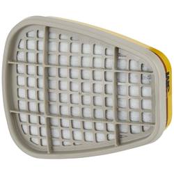 3M 6075 Gase-/Dämpfefilter A1 + Formaldehyd Gasfilter 8 St. EN 143 DIN 143