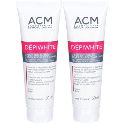 Dépiwhite Crème Antitaches Zones Sensibles & Intimes - anti-taches zones sensibles e 2x50 ml Hautcreme