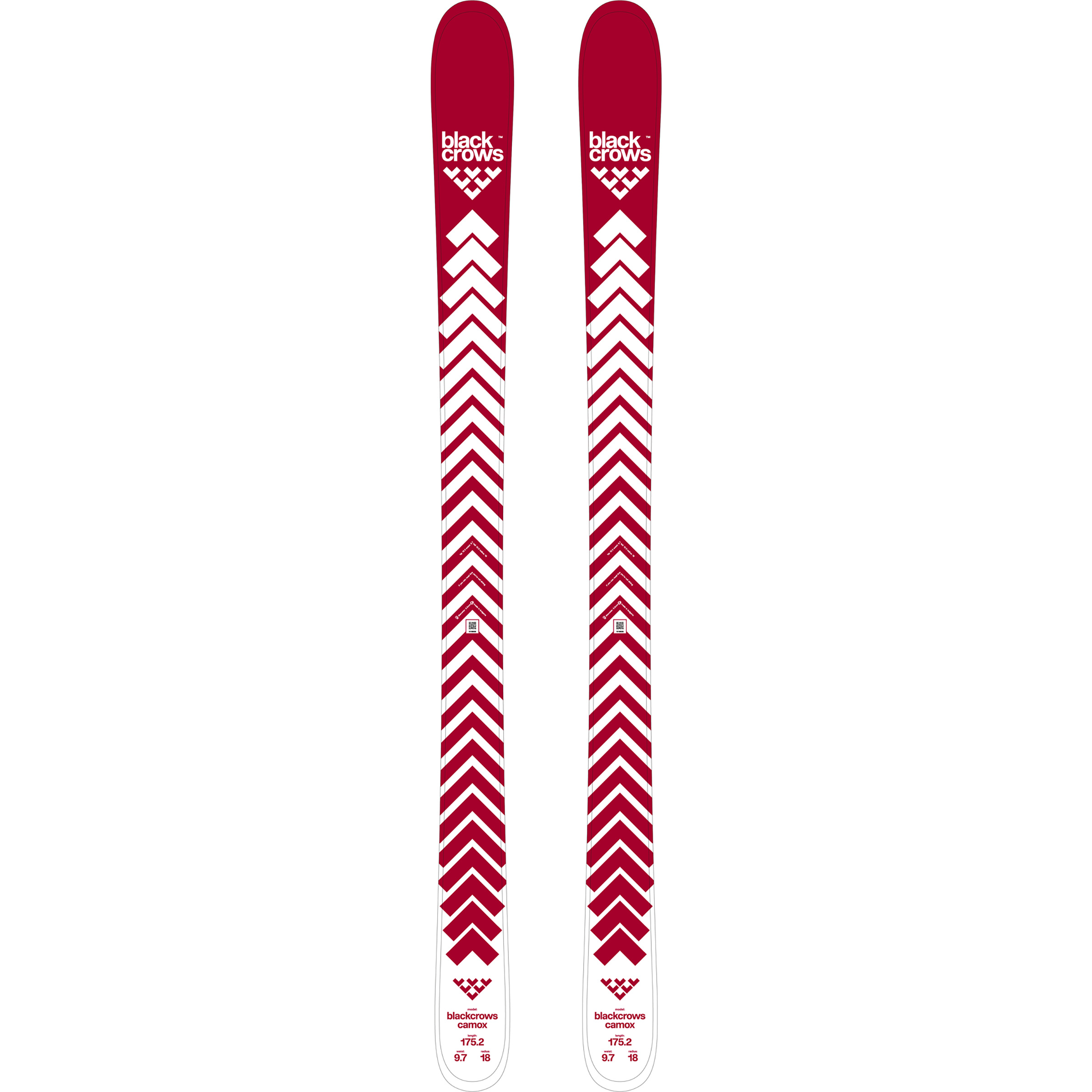 Black Crows Camox Freerideski 26/27 Ski rot Größe 175CM Freeride