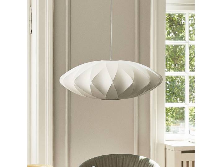 Nelson Saucer Crisscross Bubble Hängelampe, Ø 44,5 cm - HAY Nelson Saucer Bubble Crisscros - Wohnzimmer - Design - Kunststoff - Einflammig