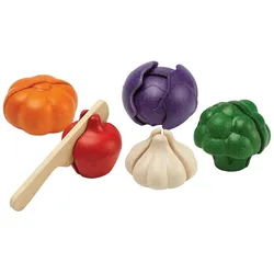 Plantoys 5-farbiges Gemüseset