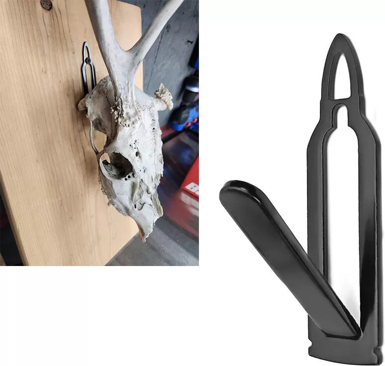 INF Support de crâne pour montage européen, support de montage de bois robuste pour montage de cerf Paquet de 6