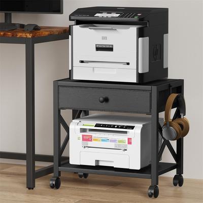 no 2-Tier Desktop Printer Stand