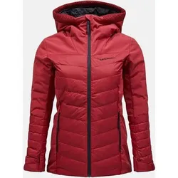 PEAK PERFORMANCE Damen Jacke W Blackfire Jacket-SUNDRIED TOMATO, Größe XS in Rot Rot