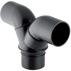 Geberit Silent db20 Hosenabzweig 308480141 DN 90/90, 2x90Grad, PE-HD