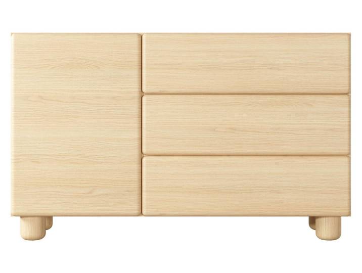 Selsey Lomo - Buffet\, aspect bois d'érable\, 130 cm
